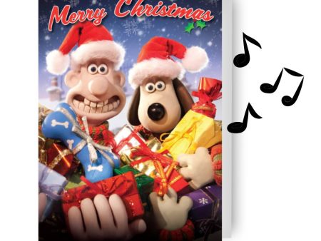 Wallace & Gromit Christmas Sound Card Online Hot Sale