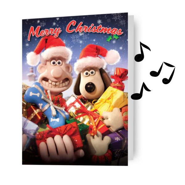 Wallace & Gromit Christmas Sound Card Online Hot Sale