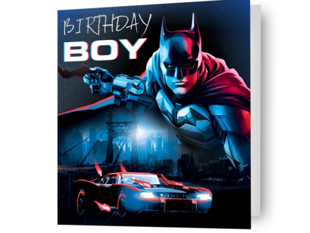 Batman  Birthday Boy  Birthday Card For Cheap