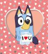 BLUEY  I LOVE YOU  VALENTINE S DAY CARD Discount