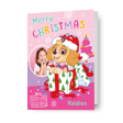 Paw Patrol Personalised Photo Christmas Card Supply