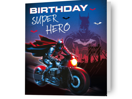 Batman  Super Hero  Birthday Card For Discount