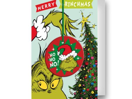 The Grinch Coaster Christmas Card Fashion