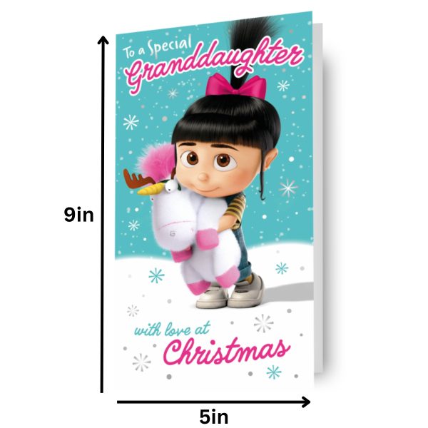 Despicable Me Minions  Granddaughter  Christmas Card Online Hot Sale