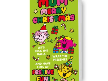 Mr Men & Little Miss Mum Christmas Card Discount