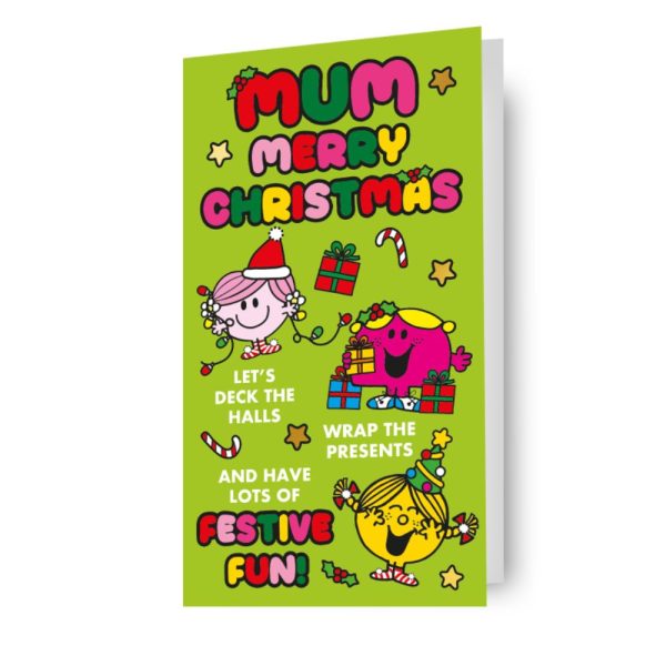 Mr Men & Little Miss Mum Christmas Card Discount