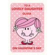 Mr Men & Little Miss Personalised  Lovely Niece  Valentine s Day Card Online Sale