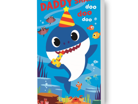 Baby Shark  Daddy Shark  Birthday Card For Sale