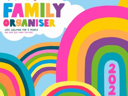 PAPER SALAD 2025 FAMILY ORGANISER CALENDAR Discount