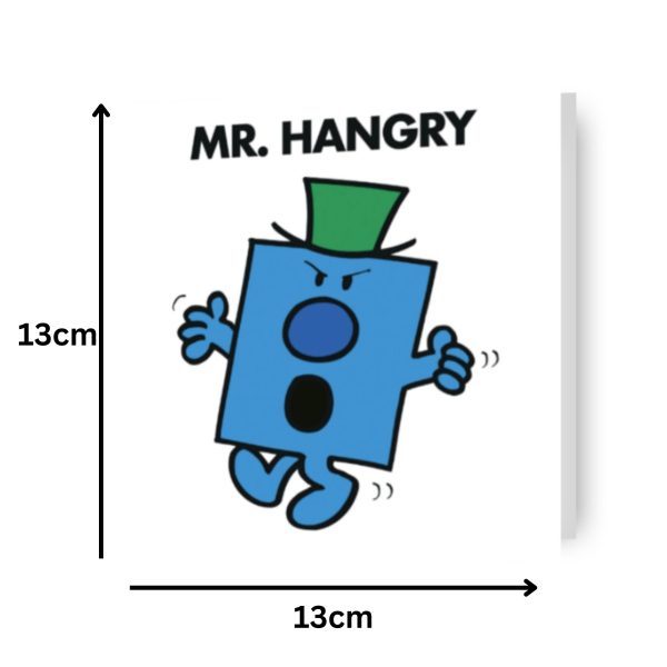 Mr Men & Little Miss Personalised  Mr Hangry  Birthday Card Online Sale