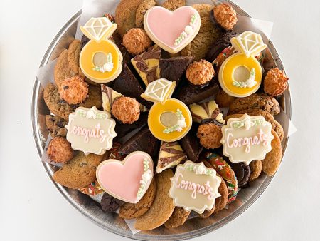 Engagement Cookie Platter Cheap