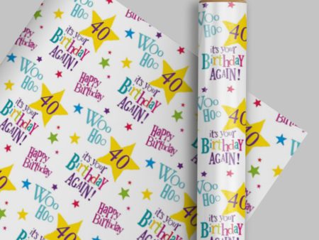 Brightside Personalised Wrapping Paper Online Hot Sale