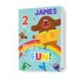 Hey Duggee Personalised  Fun!  Birthday Card Discount