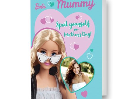 Barbie Personalised  Spoil Yourself  Mother s Day Card For Cheap