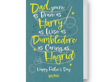 Harry Potter  You re As Brave As...  Father s Day Card Fashion