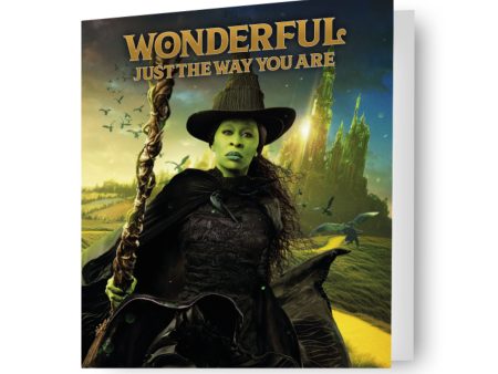 Wicked Elphaba  Wonderful  Card on Sale