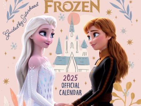 DISNEY FROZEN MOVIE 2025 SQUARE CALENDAR on Sale