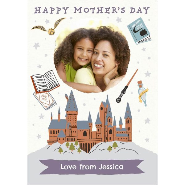 Harry Potter Personalised Mother s Day Photo Card on Sale