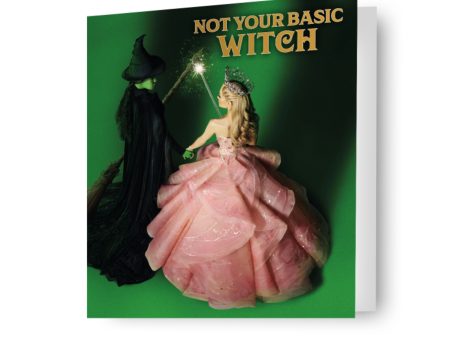 Wicked  Not Your Basic Witch  Card Sale