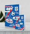 England FA Giant Personalised Boys Birthday Card For Sale