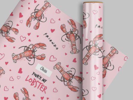 Friends Personalised Valentine s Day Wrapping Paper Online