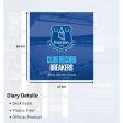 EVERTON FC 2025 DESK EASEL CALENDAR For Sale