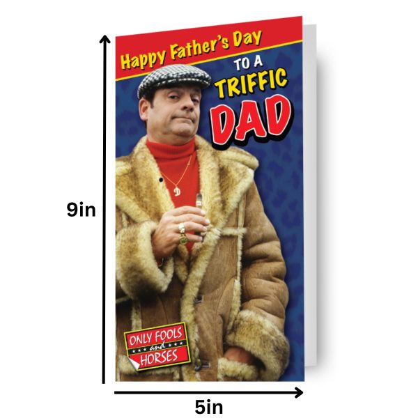 Only Fools and Horses  Triffic Dad  Father s Day Card Online Sale