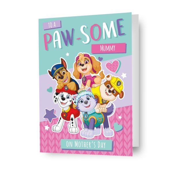 Paw Patrol Personalised  Pawsome  Mother s Day Card For Discount