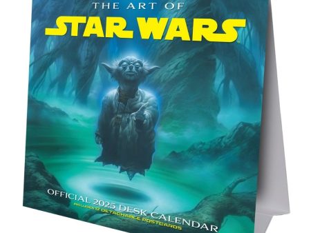 STAR WARS CLASSIC 2025 POST CARD DESK EASEL CALENDAR Online Sale