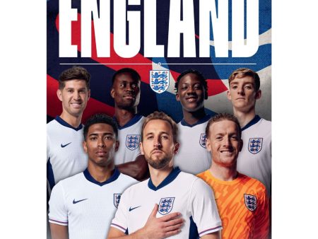 ENGLAND FA MEN S FOOTBALL 2025 A3 CALENDAR Cheap