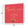 BEXY BOO THANK YOU MUM  MOTHER S DAY CARD Discount