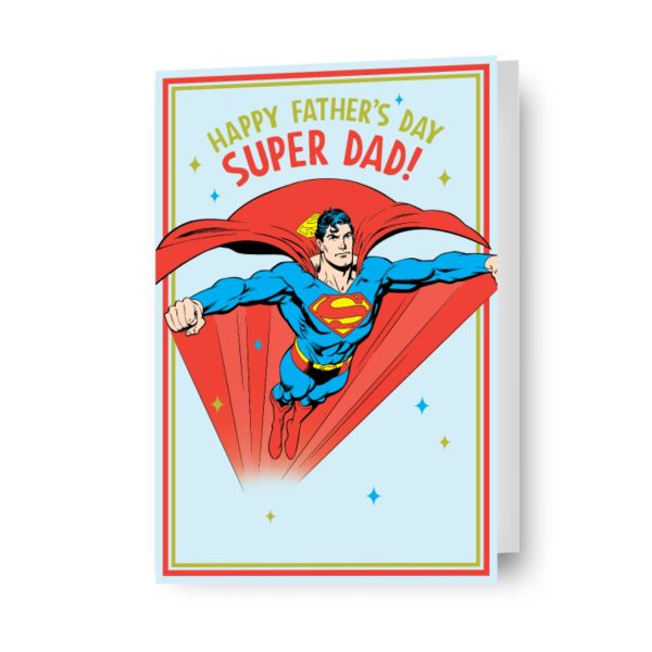 Superman  Super Dad!  Father s Day Card Fashion