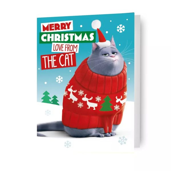 Secret Life of Pets From The Cat Christmas Card For Cheap