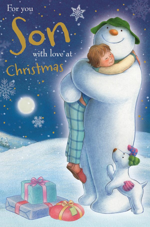 The Snowman Son Christmas Card Fashion