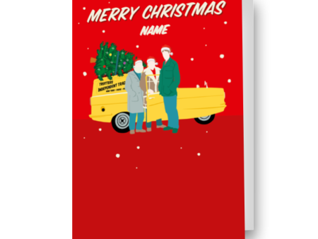 Only Fools and Horses Personalised  Merry Christmas  Card Fashion