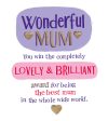 Brightside  Wonderful Mum  Birthday Card Discount