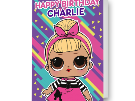 LOL Surprise Personalised Any Name  Happy Birthday  Card For Sale