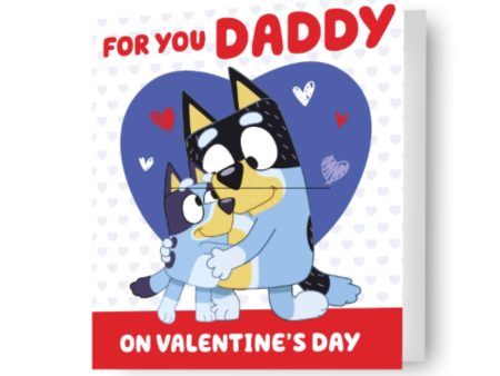 Bluey  Daddy  Valentine s Day Card Online now