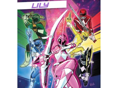 Power Rangers Personalised Birthday Card For Sale