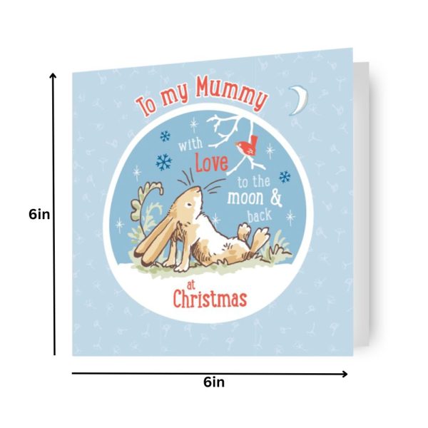 Guess How Much I Love You Mummy Christmas Card Hot on Sale