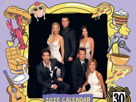 FRIENDS 2025 SQUARE CALENDAR For Cheap