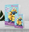 Despicable Me Minions Giant Personalised  Awesome Mummy  Mother s Day Card Sale