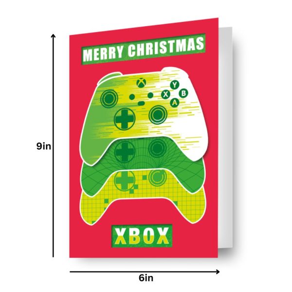 XBOX  Merry Christmas  Card Fashion