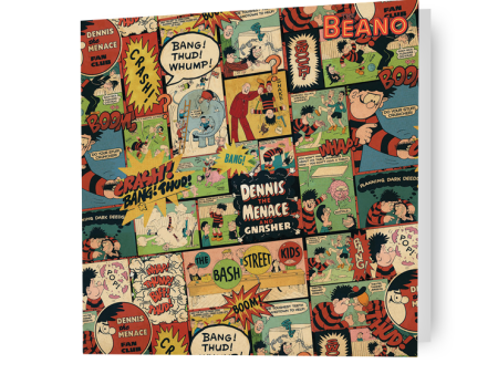 Beano Retro Blank Card Cheap