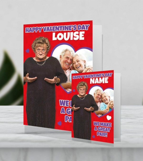 Mrs Brown s Boys Giant Personalised Valentine s Day Photo Card Online now