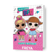 LOL Surprise BFF Personalised Name Birthday Card For Cheap