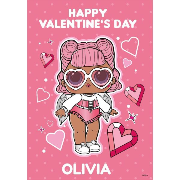 LOL Surprise Personalised  Galentine s  Valentine s Day Card Sale