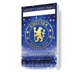 Chelsea FC Personalised Christmas Card With Sticker Sheet Sale