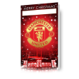 Manchester United FC Any Name Christmas Card Sale