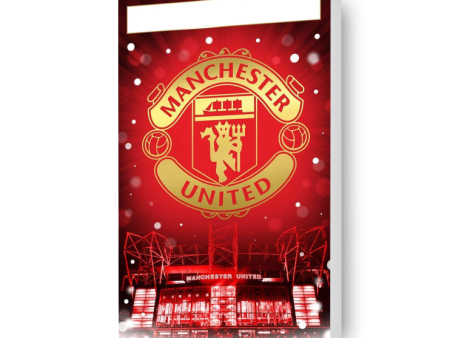 Manchester United FC Any Name Christmas Card Sale